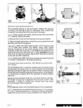 1992 Johnson Evinrude "EN" 40 thru 55 Service Repair Manual, P/N 508143, Page 215