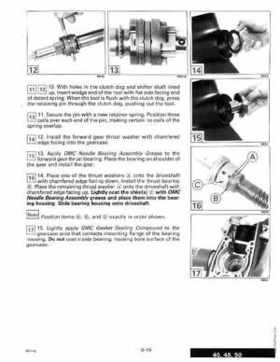 1992 Johnson Evinrude "EN" 40 thru 55 Service Repair Manual, P/N 508143, Page 219