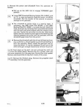 1992 Johnson Evinrude "EN" 40 thru 55 Service Repair Manual, P/N 508143, Page 229
