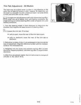 1992 Johnson Evinrude "EN" 40 thru 55 Service Repair Manual, P/N 508143, Page 242