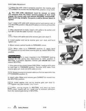 1992 Johnson Evinrude "EN" 40 thru 55 Service Repair Manual, P/N 508143, Page 255