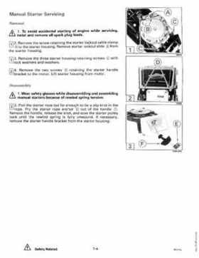 1992 Johnson Evinrude "EN" 40 thru 55 Service Repair Manual, P/N 508143, Page 261