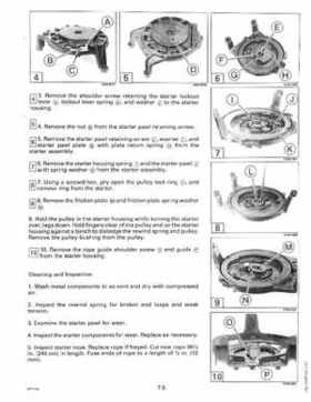 1992 Johnson Evinrude "EN" 40 thru 55 Service Repair Manual, P/N 508143, Page 262