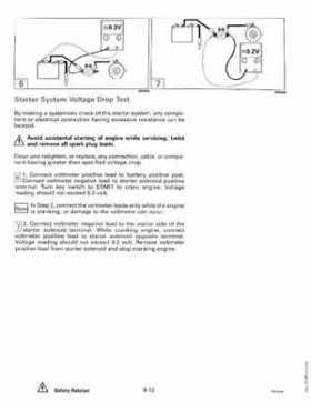 1992 Johnson Evinrude "EN" 40 thru 55 Service Repair Manual, P/N 508143, Page 277