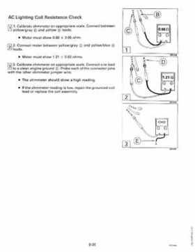 1992 Johnson Evinrude "EN" 40 thru 55 Service Repair Manual, P/N 508143, Page 291