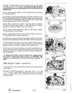 1992 Johnson Evinrude "EN" 40 thru 55 Service Repair Manual, P/N 508143, Page 307
