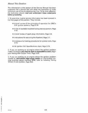 1992 Johnson Evinrude "EN" 60 deg Loop V Service Repair Manual, P/N 508146, Page 91