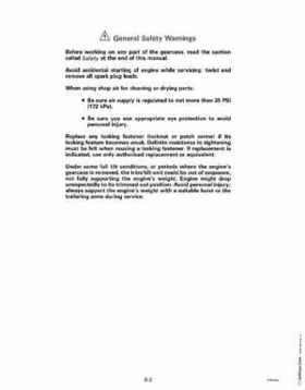 1992 Johnson Evinrude "EN" 60 deg Loop V Service Repair Manual, P/N 508146, Page 167