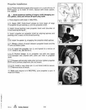 1992 Johnson Evinrude "EN" 60 deg Loop V Service Repair Manual, P/N 508146, Page 170