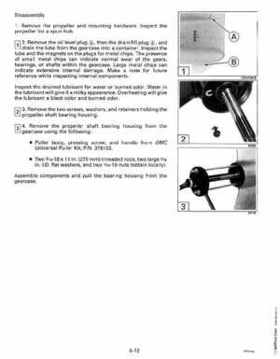 1992 Johnson Evinrude "EN" 60 deg Loop V Service Repair Manual, P/N 508146, Page 177