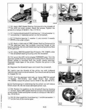 1992 Johnson Evinrude "EN" 60 deg Loop V Service Repair Manual, P/N 508146, Page 188