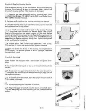 1992 Johnson Evinrude "EN" 60 deg Loop V Service Repair Manual, P/N 508146, Page 199