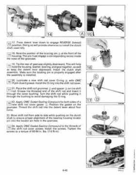 1992 Johnson Evinrude "EN" 60 deg Loop V Service Repair Manual, P/N 508146, Page 205