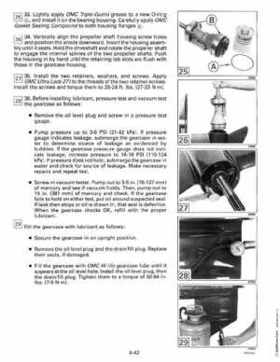 1992 Johnson Evinrude "EN" 60 deg Loop V Service Repair Manual, P/N 508146, Page 207
