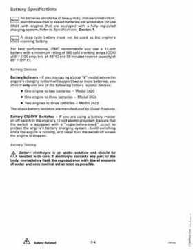 1992 Johnson Evinrude "EN" 60 deg Loop V Service Repair Manual, P/N 508146, Page 225