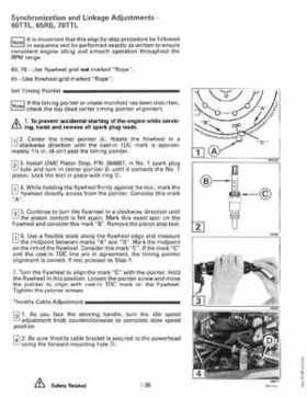 1992 Johnson Evinrude "EN" 60 thru 70 Service Repair Manual, P/N 508144, Page 44