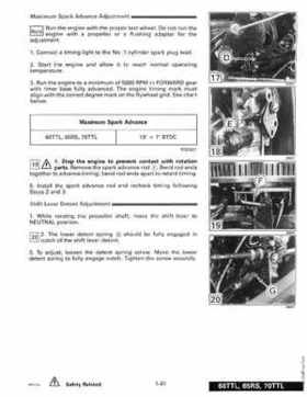 1992 Johnson Evinrude "EN" 60 thru 70 Service Repair Manual, P/N 508144, Page 47