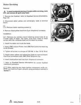 1992 Johnson Evinrude "EN" 60 thru 70 Service Repair Manual, P/N 508144, Page 111
