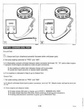 1992 Johnson Evinrude "EN" 60 thru 70 Service Repair Manual, P/N 508144, Page 121