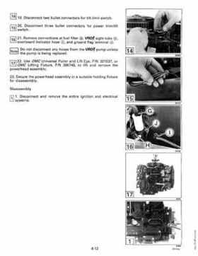 1992 Johnson Evinrude "EN" 60 thru 70 Service Repair Manual, P/N 508144, Page 138