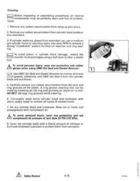1992 Johnson Evinrude "EN" 60 thru 70 Service Repair Manual, P/N 508144, Page 142