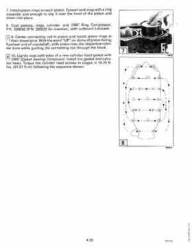 1992 Johnson Evinrude "EN" 60 thru 70 Service Repair Manual, P/N 508144, Page 146
