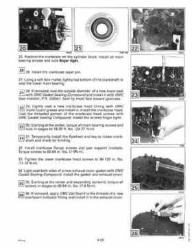 1992 Johnson Evinrude "EN" 60 thru 70 Service Repair Manual, P/N 508144, Page 149