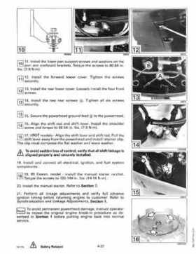 1992 Johnson Evinrude "EN" 60 thru 70 Service Repair Manual, P/N 508144, Page 153