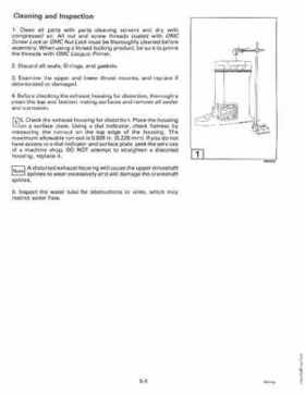 1992 Johnson Evinrude "EN" 60 thru 70 Service Repair Manual, P/N 508144, Page 165