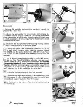 1992 Johnson Evinrude "EN" 60 thru 70 Service Repair Manual, P/N 508144, Page 195