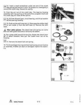 1992 Johnson Evinrude "EN" 60 thru 70 Service Repair Manual, P/N 508144, Page 197