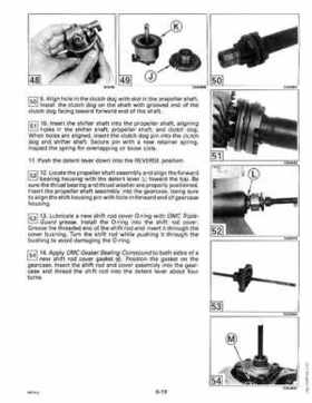 1992 Johnson Evinrude "EN" 60 thru 70 Service Repair Manual, P/N 508144, Page 204