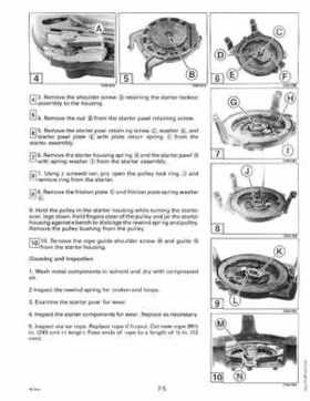 1992 Johnson Evinrude "EN" 60 thru 70 Service Repair Manual, P/N 508144, Page 214