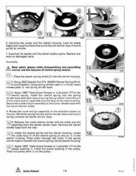 1992 Johnson Evinrude "EN" 60 thru 70 Service Repair Manual, P/N 508144, Page 215