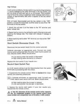 1992 Johnson Evinrude "EN" 60 thru 70 Service Repair Manual, P/N 508144, Page 232