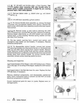 1992 Johnson Evinrude "EN" 60 thru 70 Service Repair Manual, P/N 508144, Page 259