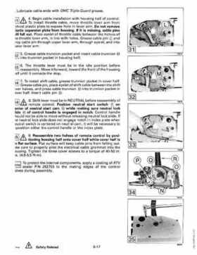 1992 Johnson Evinrude "EN" 60 thru 70 Service Repair Manual, P/N 508144, Page 263