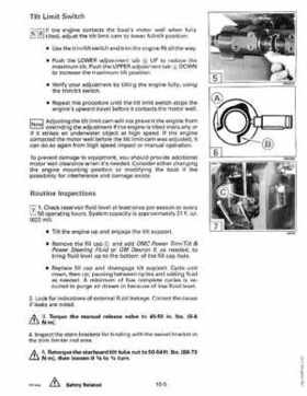 1992 Johnson Evinrude "EN" 60 thru 70 Service Repair Manual, P/N 508144, Page 274