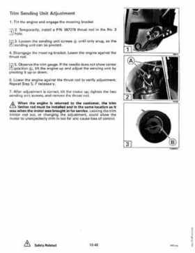 1992 Johnson Evinrude "EN" 60 thru 70 Service Repair Manual, P/N 508144, Page 309