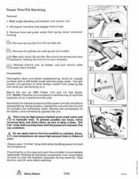 1992 Johnson Evinrude "EN" 60 thru 70 Service Repair Manual, P/N 508144, Page 329