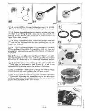 1992 Johnson Evinrude "EN" 60 thru 70 Service Repair Manual, P/N 508144, Page 338