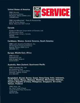 1992 Johnson Evinrude "EN" 60 thru 70 Service Repair Manual, P/N 508144, Page 374