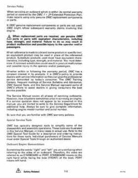 1992 Johnson Evinrude "EN" 9.9 thru 30 Service Repair Manual, P/N 508142, Page 12