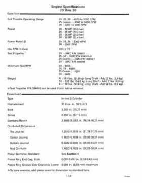 1992 Johnson Evinrude "EN" 9.9 thru 30 Service Repair Manual, P/N 508142, Page 18