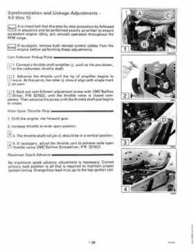 1992 Johnson Evinrude "EN" 9.9 thru 30 Service Repair Manual, P/N 508142, Page 44