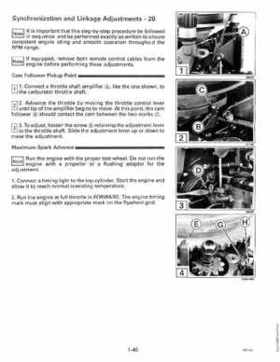 1992 Johnson Evinrude "EN" 9.9 thru 30 Service Repair Manual, P/N 508142, Page 46