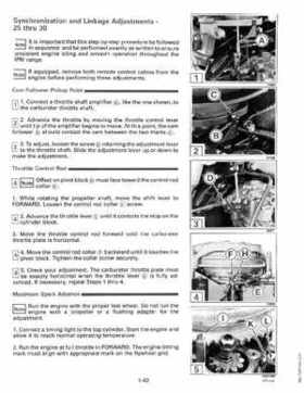 1992 Johnson Evinrude "EN" 9.9 thru 30 Service Repair Manual, P/N 508142, Page 48