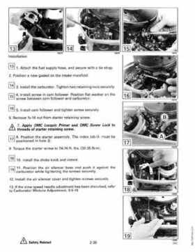 1992 Johnson Evinrude "EN" 9.9 thru 30 Service Repair Manual, P/N 508142, Page 85