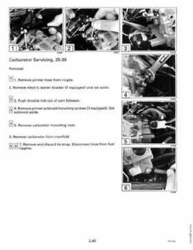 1992 Johnson Evinrude "EN" 9.9 thru 30 Service Repair Manual, P/N 508142, Page 95