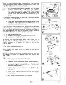1992 Johnson Evinrude "EN" 9.9 thru 30 Service Repair Manual, P/N 508142, Page 97